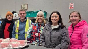 <p class="contextmenu internal_Caption">Some of the volunteers at the Homeless Help & Support Cork hub in Kryl’s Quay, Cork city.</p> <p class="contextmenu internal_Caption">Some of the volunteers at the Homeless Help & Support Cork hub in Kryl’s Quay, Cork city.</p>