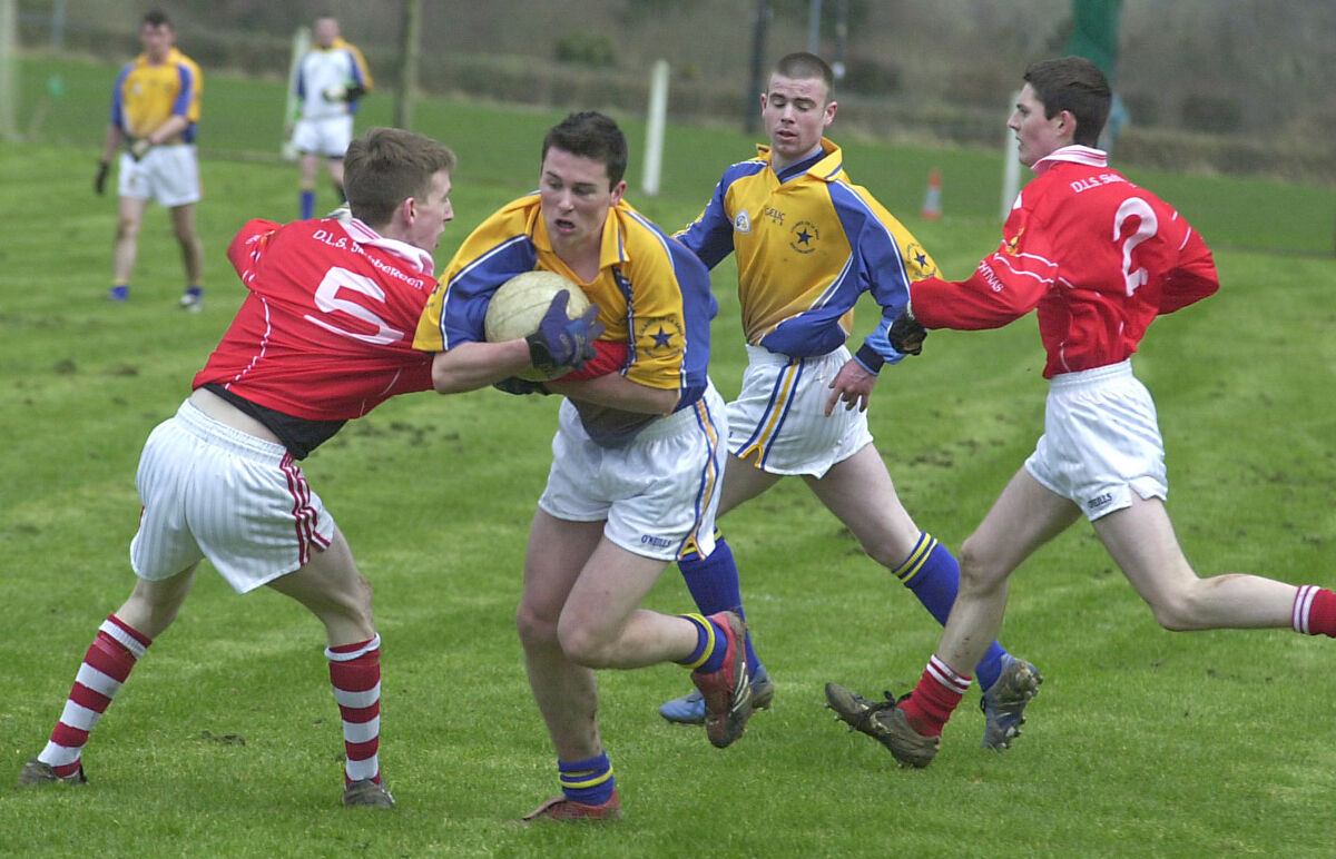 Paul Healy in action for De La Salle College Macroom in 2006. Picture: Larry Cummins