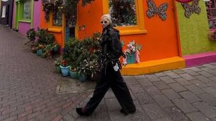 <p>Rita Ora enjoying a walk around Kinsale. Picture: Rita Ora/Instagram</p>