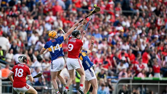 <p>Cork and Tipperary do battle in the 2024 Munster SHC at FBD Semple Stadium. The clash in Thurles in a fortnight will see Cork clubs' biggest ticket share. Picture: Brendan Moran/Sportsfile</p>