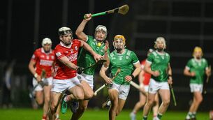 <p>Barry Walsh - seen here in senior action against Limerick - scored 2-9 in the U20 win over the Shannonsiders. Picture: Brendan Moran/Sportsfile</p>