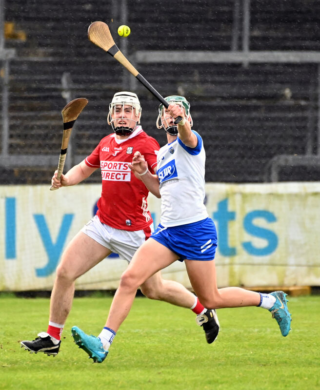 Denis Fitzgerald (left) impressed for Cork. Picture: Eddie O'Hare Denis Fitzgerald (left) impressed for Cork. Picture: Eddie O'Hare