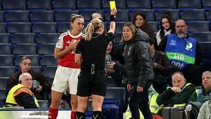 Chelsea boss Sonia Bompastor fumes at refereeing as Katie McCabe defends hair-pull incident