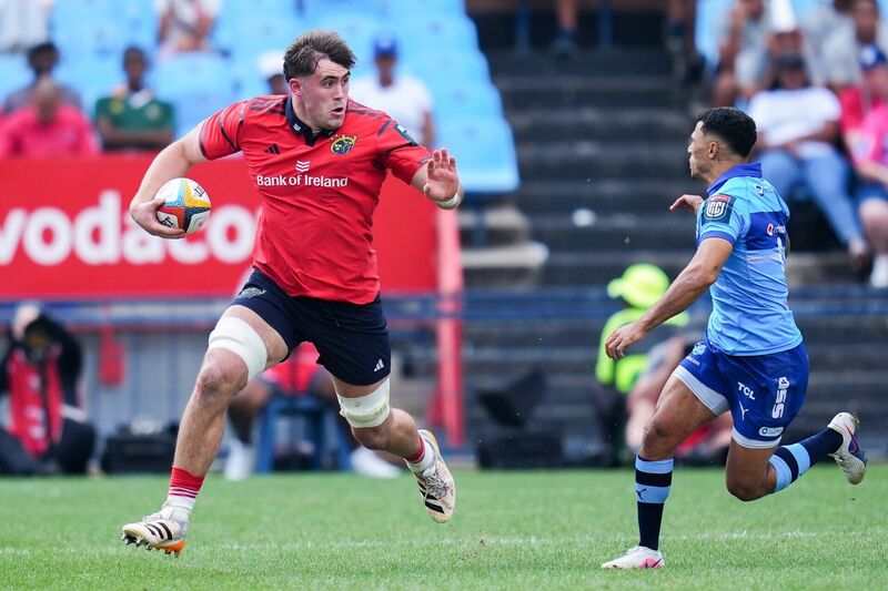 Brian Gleeson of Munster in action against Bulls. Picture: Nic Bothma/Sportsfile