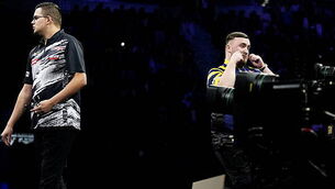 Gian van Veen brands Luke Littler ‘out of order’ as Dutchman edges fiery clash