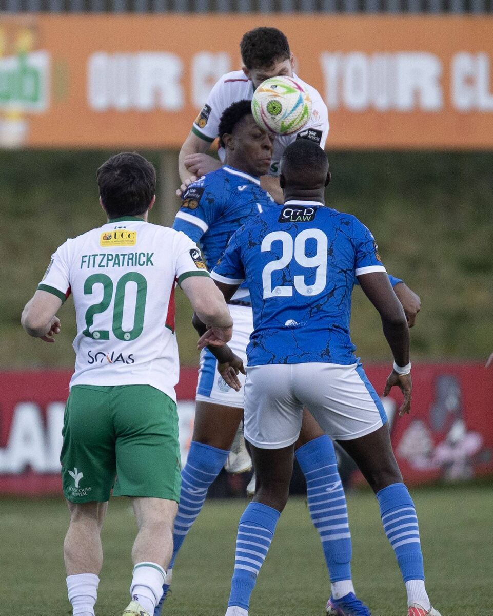 Action from the Cork City and Finn Harps. Picture: North West Newspix Action from the Cork City and Finn Harps. Picture: North West Newspix