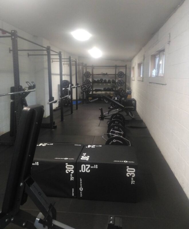The gym facilities at Leeside United. 