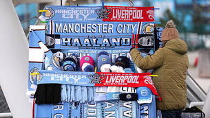 Manchester City v Liverpool - Emirates FA Cup - Quarter Final - Etihad Stadium