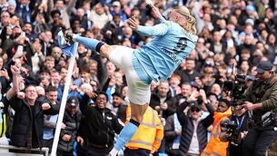 Erling Haaland hat-trick helps Manchester City to crushing win against Liverpool
