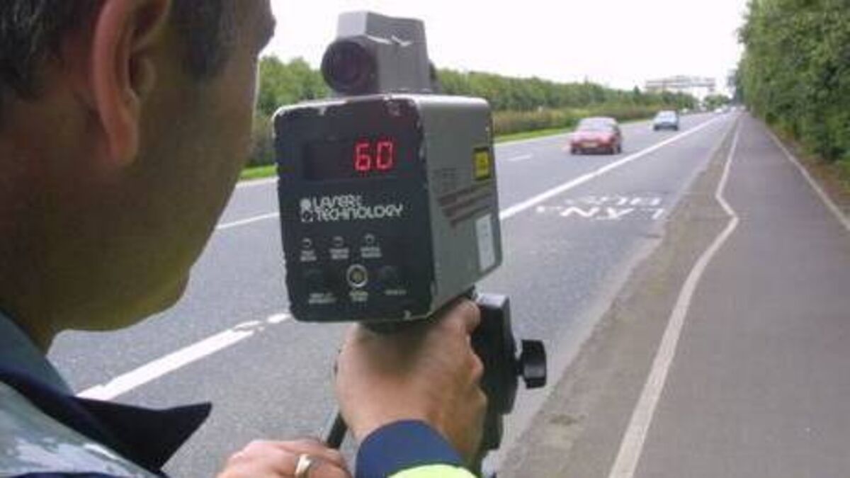 Several motorists driving over 120km near Cork village on Easter Saturday