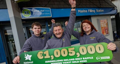 Cork city store sells €1m lotto ticket as winner urged to come forward