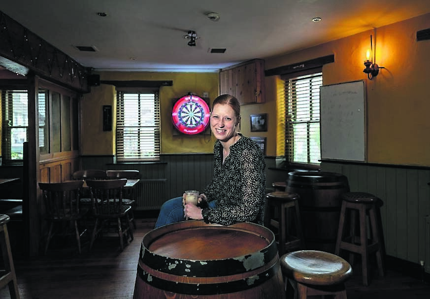 Alzbeta says plans are advanced for new offerings at the pub. 