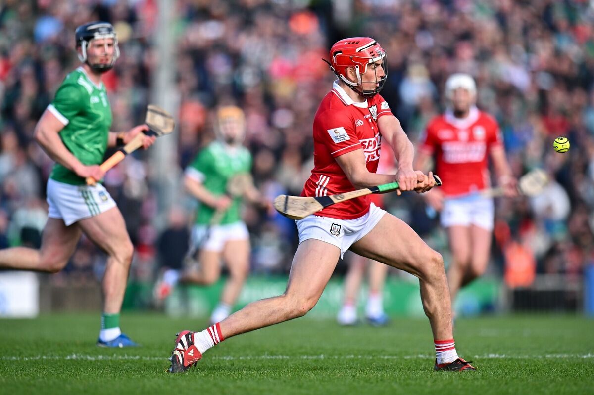 Ciarán Joyce's performance at full-back was a positive for Cork against Limerick. Picture: Piaras Ó Mídheach/Sportsfile