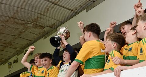 Glanmire footballers finish with a two-point flourish to beat Ballincollig in Premier 1 Féile final