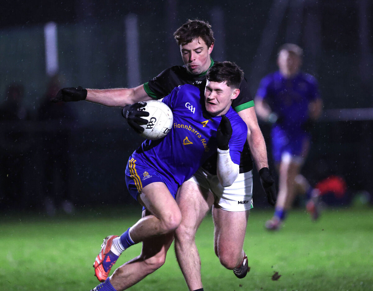 St Finbarr's Trevor Howe in action against Nemo Rangers. Picture: Jim Coughlan
