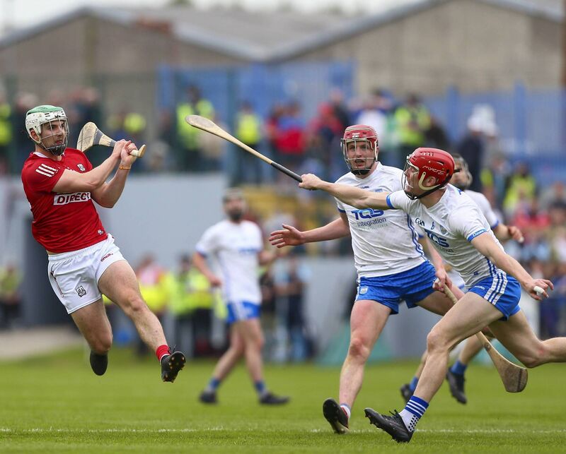 Cork's Shane Kingston gets a shot in against Waterford in the Munster SHC game at Walsh Park in 2022. Picture: Inpho/Ken Sutton Cork's Shane Kingston gets a shot in against Waterford in the Munster SHC game at Walsh Park in 2022. Picture: Inpho/Ken Sutton