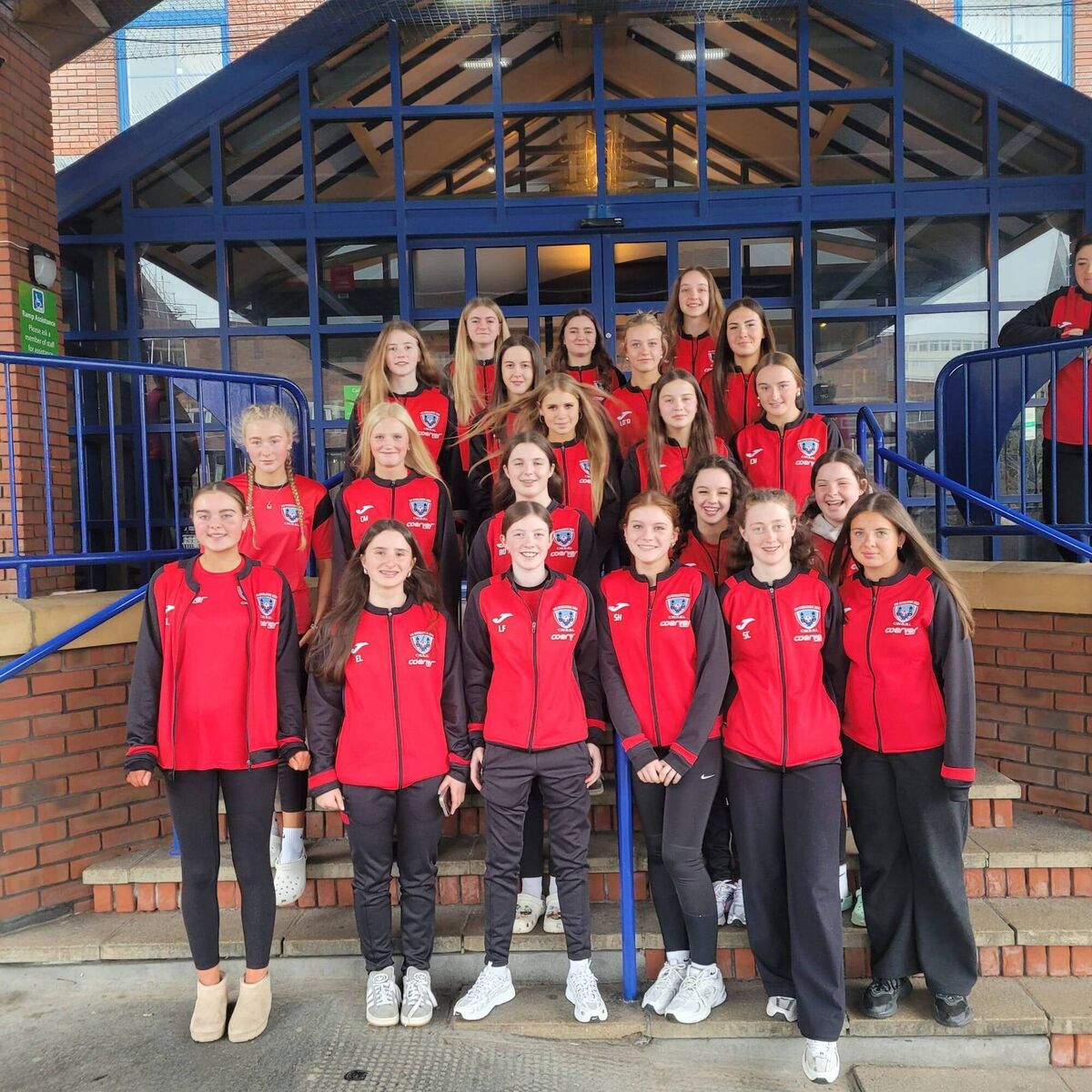 The CWSSL U15 team that were in England playing games recently.