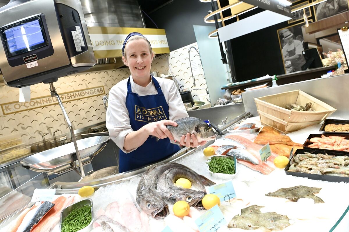  Kate Lawlor, head chef at K O'Connell fish restaurant downstairs in Dunnes Stores on St Patrick’s Street.  “Business has increased 80% over the year which shows just how much the appetite for fish has changed,” says Kate. Picture: Larry Cummins