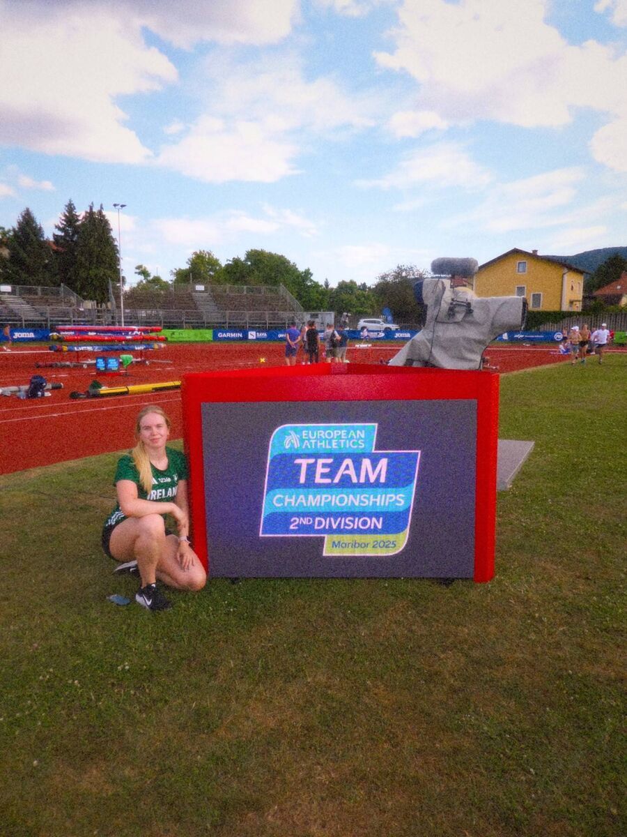 Clodagh Walsh represented Ireland at the European Athletics Team Championships in 2025. Clodagh Walsh represented Ireland at the European Athletics Team Championships in 2025.