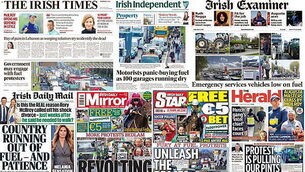 What the papers say: Friday's front pages What the papers say: Friday's front pages