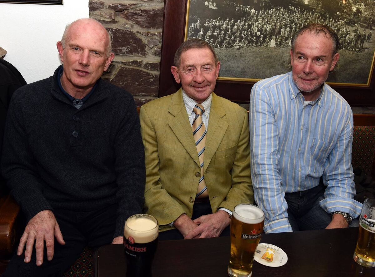 Donie Madden, Donie Wallace and Charlie McCarthy at the Cork AUL soccer legends awards for 2014 at The Kiln, Murphy's brewery /Picture: Eddie O'Hare Donie Madden, Donie Wallace and Charlie McCarthy at the Cork AUL soccer legends awards for 2014 at The Kiln, Murphy's brewery /Picture: Eddie O'Hare