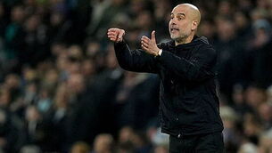 Pep Guardiola: Man City must now win every game to have chance at title glory