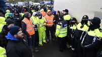 Gardaí restore access to Whitegate refinery after pushing back protesters
