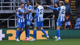 Mats Wieffer at the double as Brighton push Burnley closer to relegation