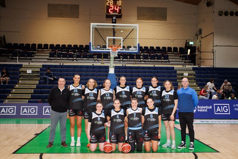 The UCC Glanmire team ahead of the final.