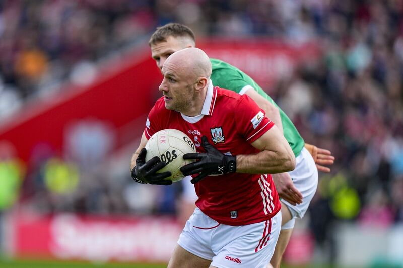 Brian O'Driscoll of Cork in action against Limerick. Picture: INPHO/James Lawlor