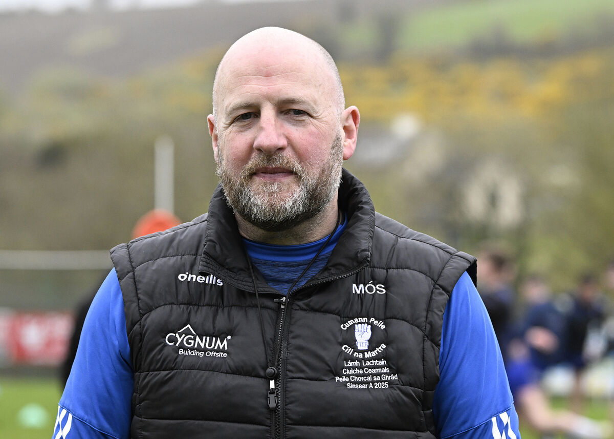 Cill na Martra manager Morgan O'Sullivan. Picture: Martin Walsh.