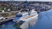Arrival of AIDAluna liner signals start of busy cruise season in Cork