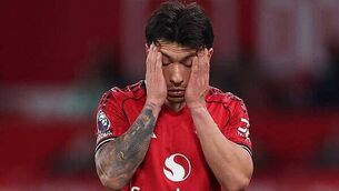 'Game's gone': Roy Keane slams Martinez hair pull red card 'Game's gone': Roy Keane slams Martinez hair pull red card