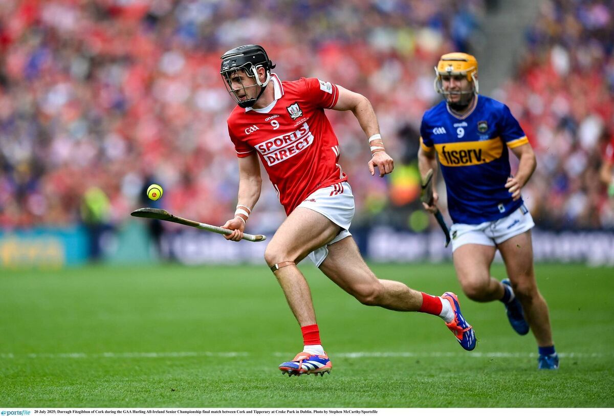 Darragh Fitzgibbon was centre-forward Stephen McCarthy/Sportsfile Darragh Fitzgibbon was centre-forward Stephen McCarthy/Sportsfile
