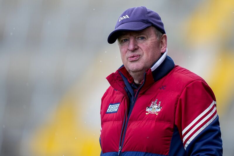 Cork manager John Cleary. Picture: INPHO/James Lawlor