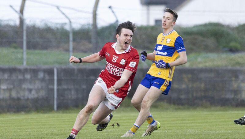Cork's Danny Miskella celebrates his goal against Clare. Picture: Eamon Ward Cork's Danny Miskella celebrates his goal against Clare. Picture: Eamon Ward