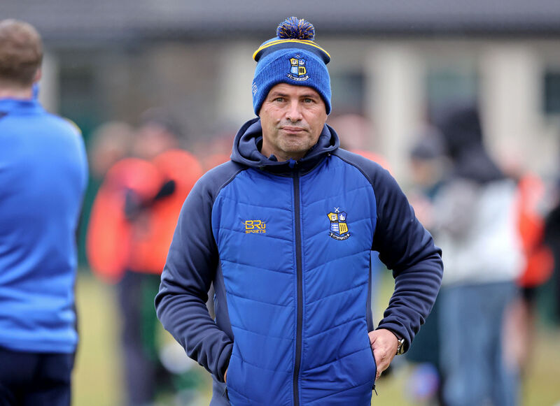 Carrigaline manager Michael Meaney. Picture: Jim Coughlan