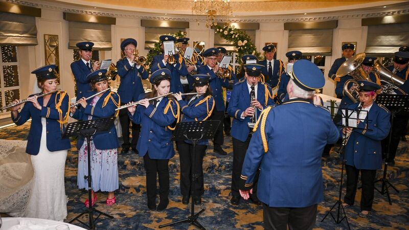 Wedding of the Week: Barrack Street Band made special appearance at Cork nuptials
