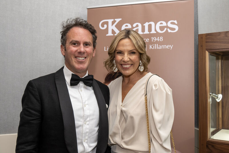 Chris and Emily O’Donoghue enjoying the fundraising ball.	Picture: Brian Lougheed
                    