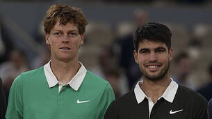 Jannik Sinner says Carlos Alcaraz’s French Open withdrawal is ‘very sad’