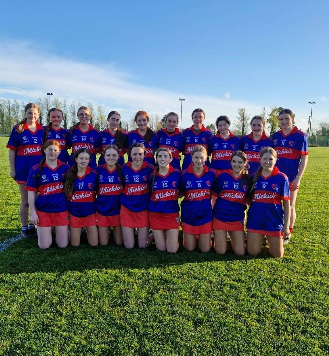 Erin's Own Minor Camogie team. 