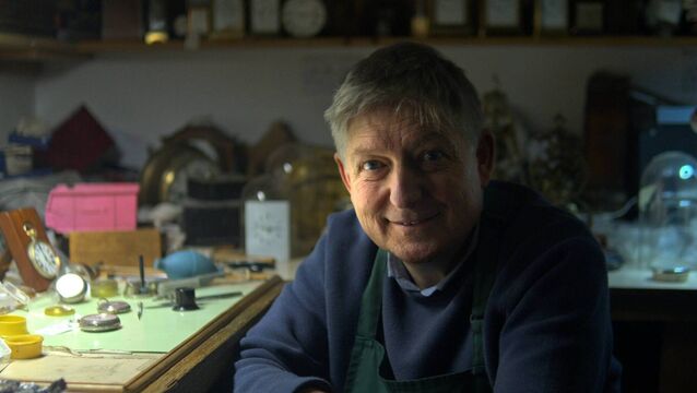 <p>Philip Stokes, Cork-based clockmaker who will feature in RTÉ's Masters: Keepers Of Tradition.</p>