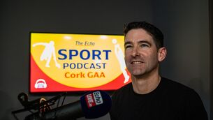 <p>Host Éamonn Murphy in The Echo Podcast Studio. Picture: Chani Anderson</p>