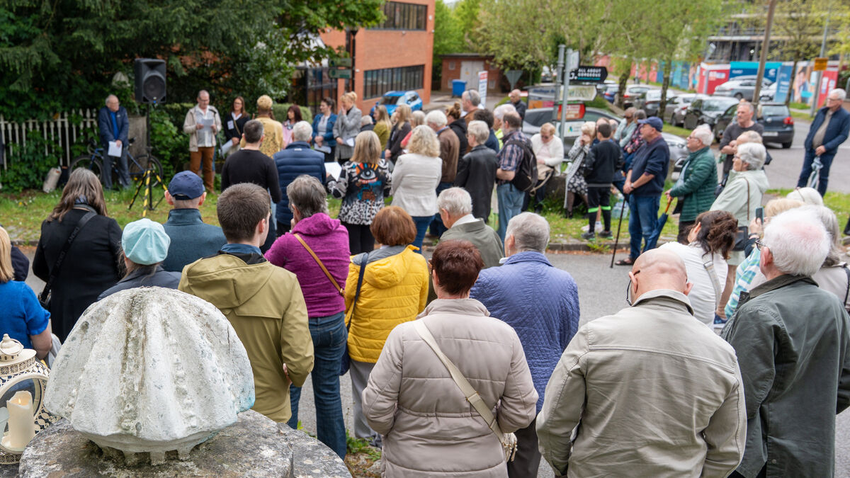 More than 900 children’s names read out at protest outside former Cork mother and baby home