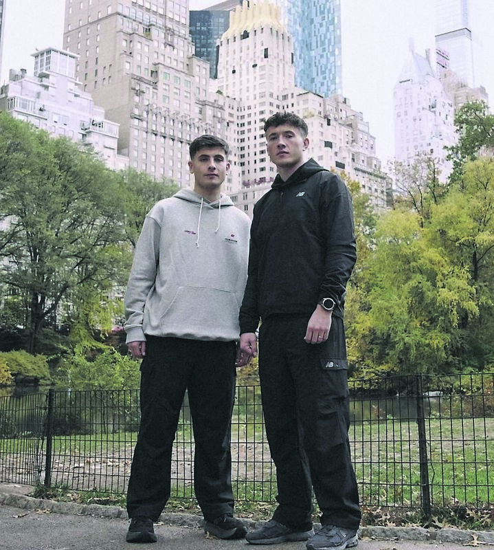 Jordan Adams and his brother Cian have both been diagnosed with the early inset dementia that claimed their mother’s life