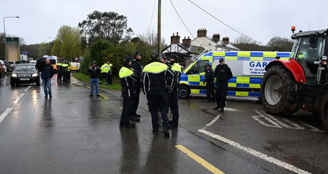 Cork fuel protest images AI-doctored to make gardaí look violent