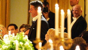 Donald Trump interrupts speech to praise Rory McIlroy’s ‘unconquerable courage’