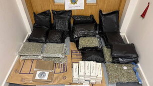 Man arrested after €643k of drugs seized in Co Limerick