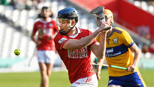 <p>Cork's Barry O'Flynn shoots for goal during Wednesday's Fulfil Munster U20HC win over Clare at SuperValu Páirc Uí Chaoimh. Picture: Eddie O'Hare</p>