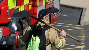 Firefighters respond to several gorse fires in Co Fermanagh